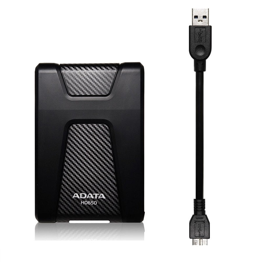 Disco Duro Externo ADATA HD650 2TB - USB 3.2, Portátil y Resistente Imagen principal del producto
