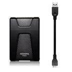 Disco Duro Externo ADATA HD650 2TB - USB 3.2, Portátil y Resistente