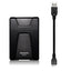 Disco Duro Externo ADATA HD650 2TB - USB 3.2, Portátil y Resistente