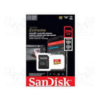 Memoria SanDisk Micro SDXC 256GB Extreme - 190MB/s, 4K, Clase 10, Adaptador
