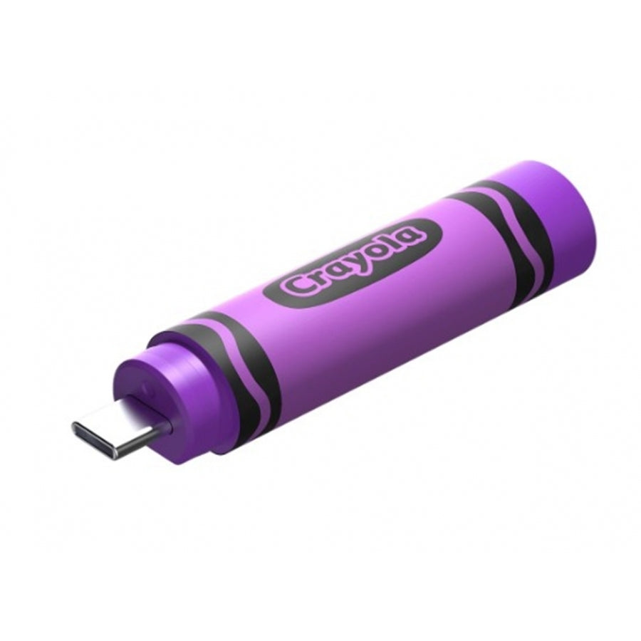Memoria USB SanDisk 64GB USB-C Crayola Vivid Violet - Transferencia Rápida USB 3.2