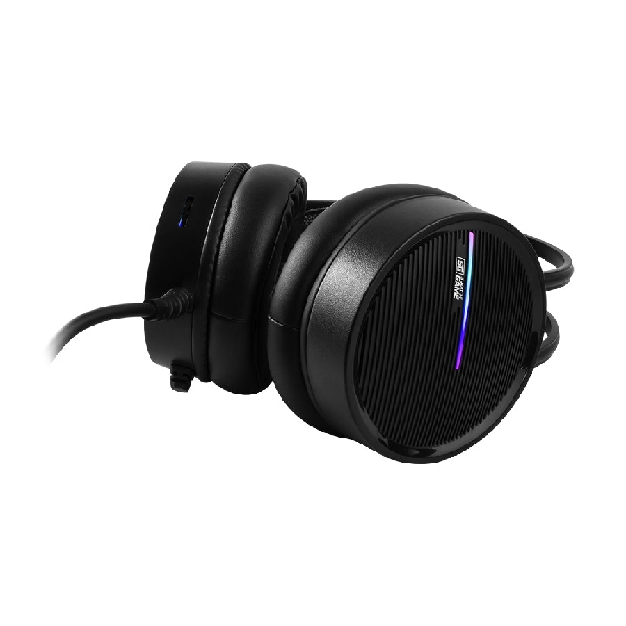 Diadema Gamer Vorago START THE GAME HS-502 - RGB, 50mm, Micrófono Imagen secundaria del producto