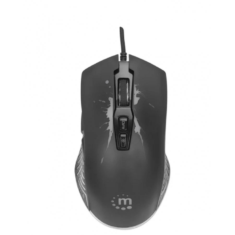 Mouse Óptico Gaming Manhattan 190220 - 7200 DPI, 7 Botones, LED RGB Imagen principal del producto