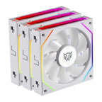 Kit 3 Ventiladores Balam Rush Eolox Link EXL95 120mm RGB - Control PWM y Daisy-Chain