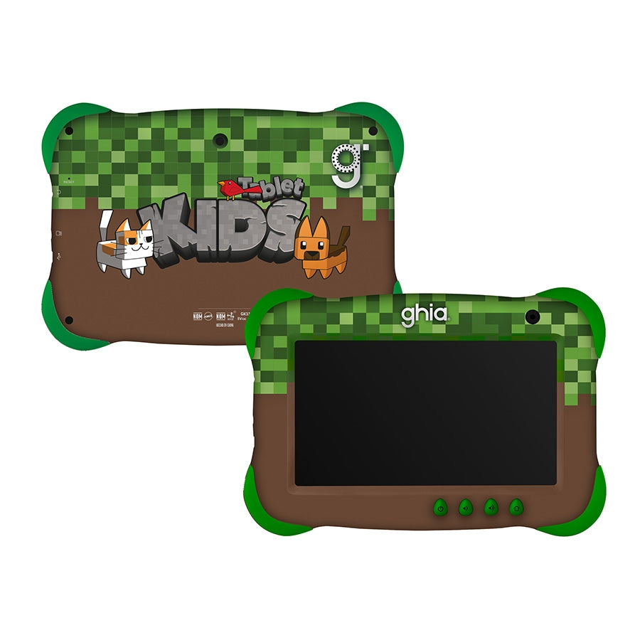 Tablet Ghia GK333P25 Kids 7 Pulgadas - Android 15, 4GB RAM, 64GB Almacenamiento