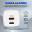 Cargador de pared Vorago AU-355 30W USB-C - Fast Charge Power Delivery 3.0