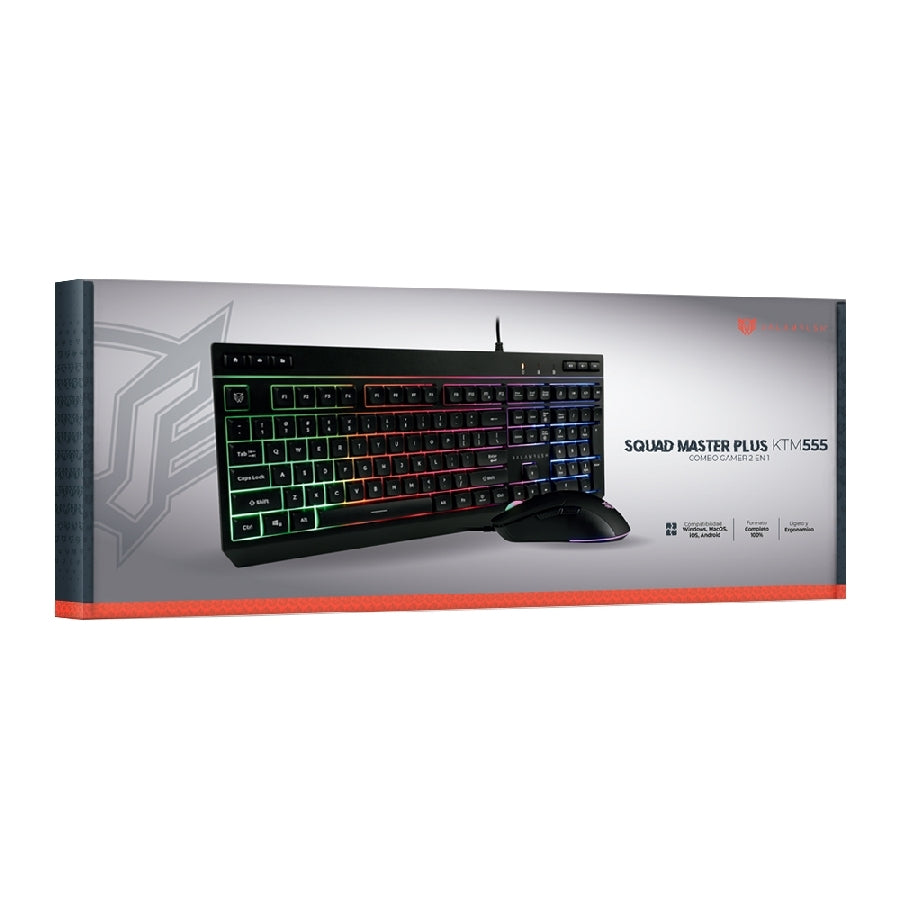 Kit Gamer Balam Rush BR-936286 - Teclado y Mouse Alámbrico Retroiluminado