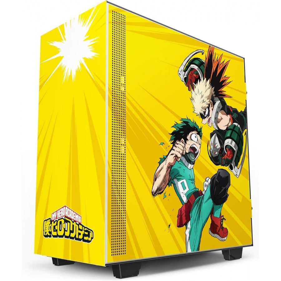Gabinete NZXT H510i Rivals Amarillo Media Torre ATX - Ventana Templada