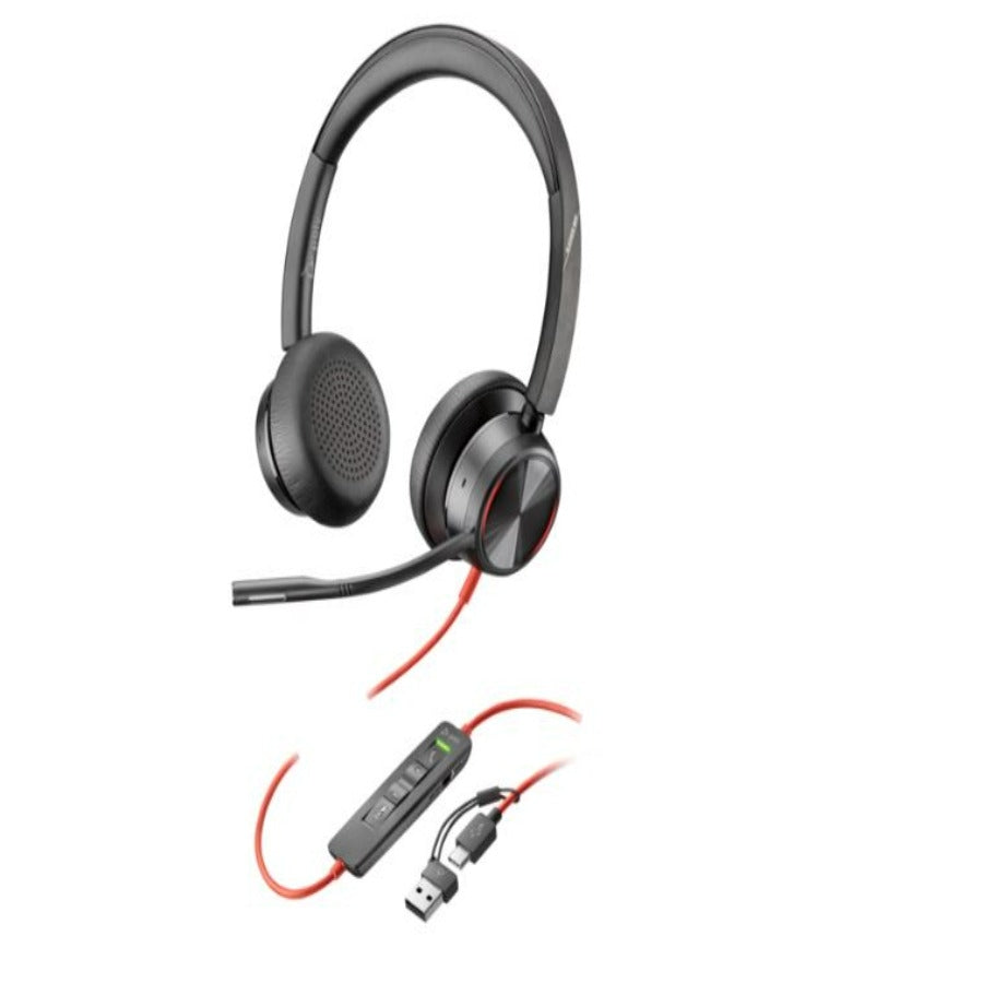 Diadema POLY 8X223AA - Cancelación Activa de Ruido, USB-C/USB-A, Binaural Imagen secundaria del producto