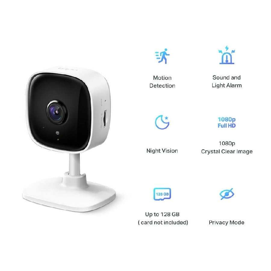 Cámara IP TP-Link Tapo C100 WiFi 1080P - Visión Nocturna y Detección de Movimiento Imagen secundaria del producto