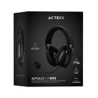 Audífonos Acteck Apolo HP675 - Bluetooth, Micrófono Removible, Batería 18 Hrs