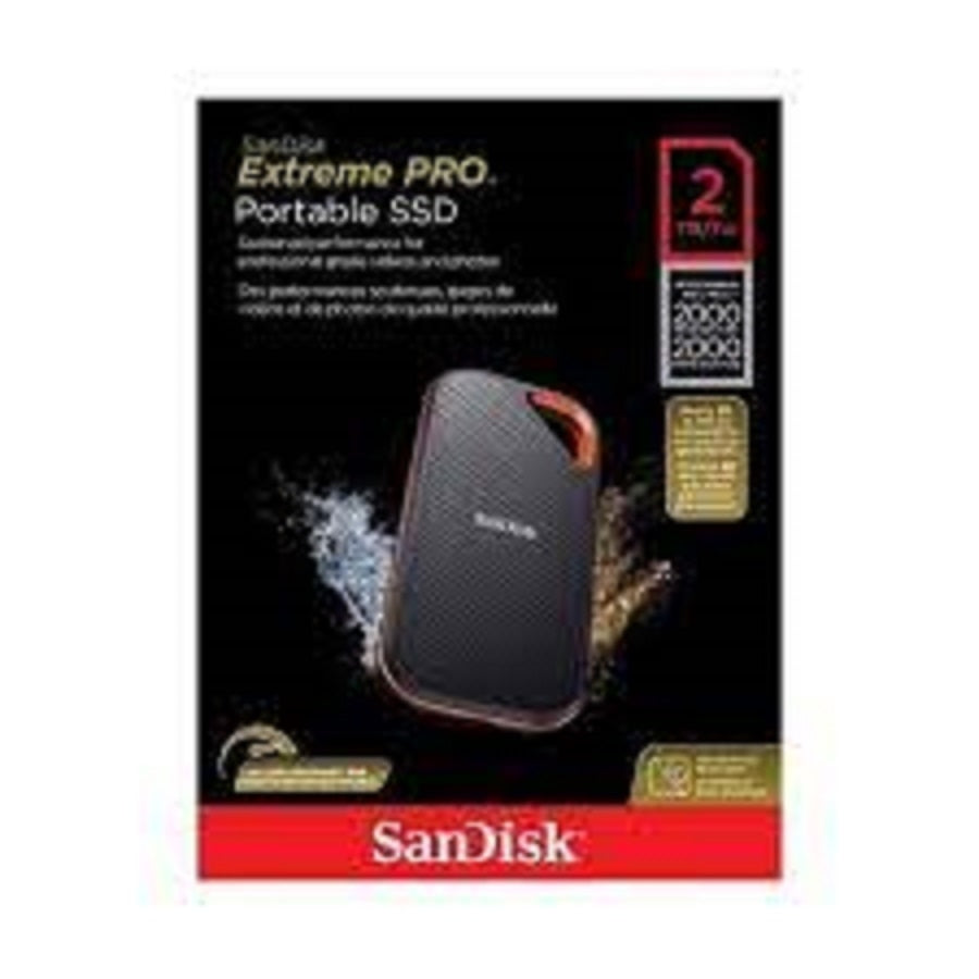 SSD Externo SanDisk Extreme Pro 2TB USB 3.2 - 2000 MB/s, Portátil