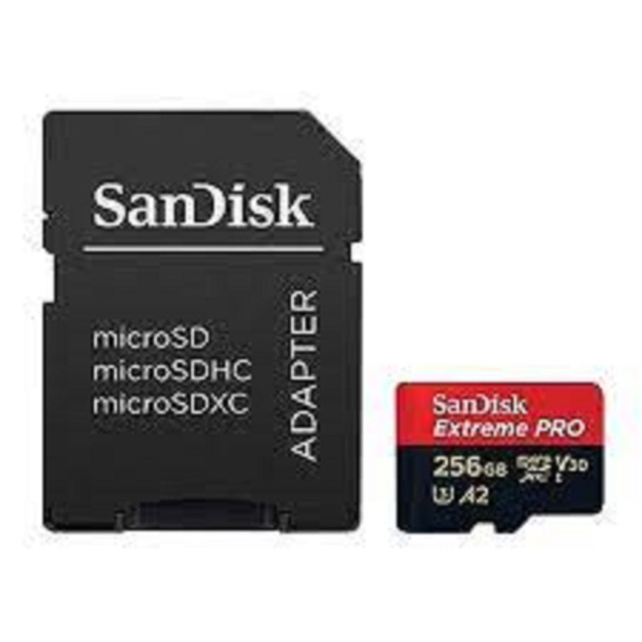 Memoria SanDisk Micro SDXC 256GB Extreme Pro - 200MB/s 4K Clase 10 A2 V30 Imagen secundaria del producto