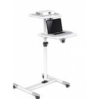 Soporte Carro para Proyector Manhattan 461726 - Ajustable, Móvil, Dual