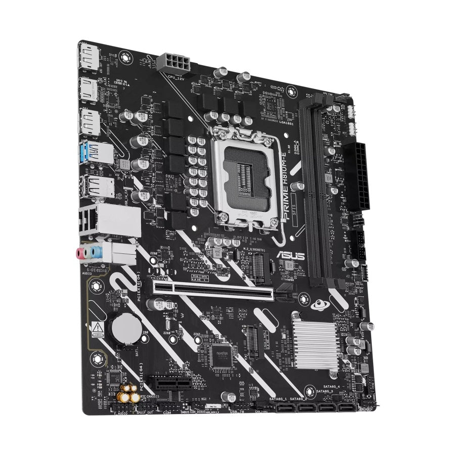 Tarjeta Madre ASUS PRIME H810M-E Intel Socket 1851 - DDR5 6400, Micro-ATX Imagen secundaria del producto