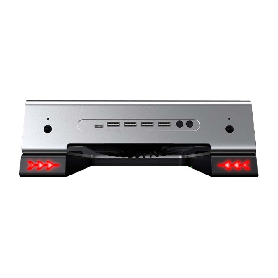 Base Enfriadora Acteck Froost EX BE650 16 Pulgadas - 4 Puertos USB y LED RGB