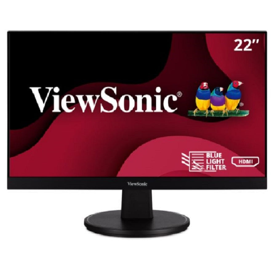 Monitor ViewSonic VA2247-MH 22 Pulgadas Full HD - 100Hz, 5ms, HDMI, Parlantes