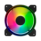 Kit 3 Ventiladores Balam Rush BR-937986 120mm RGB - Silencioso 23.3dB