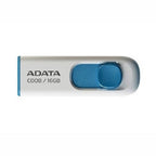 Memoria USB ADATA C008 16GB - Retráctil USB 2.0 Blanco/Azul