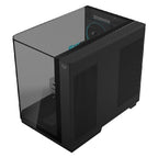 Gabinete Gamer Balam Rush Tank Expert Curve - Media Torre ATX con Cristal Templado y 3 Ventiladores ARGB
