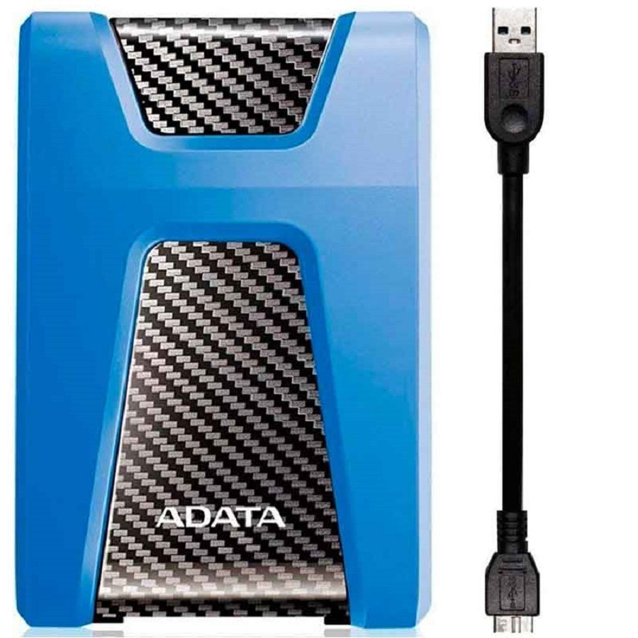 Disco Duro Externo ADATA HD650 2TB - USB 3.2, Portátil, Azul Imagen principal del producto