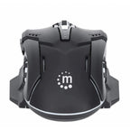Mouse Óptico Manhattan 179256 Gaming 6 Botones - 3200 DPI, LED RGB