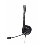 Audífono Diadema Manhattan 179850 - USB, Micrófono Flexible, Acolchado