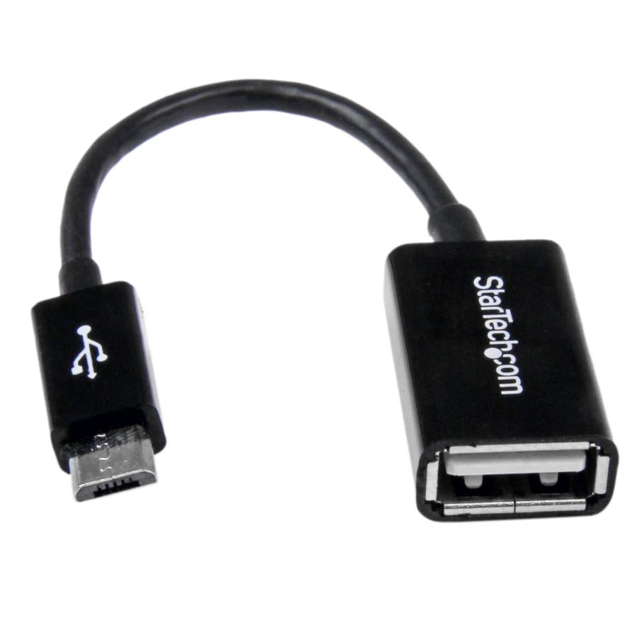 Cable Adaptador Micro USB OTG StarTech 12cm - Smartphones y Tablets Imagen principal del producto
