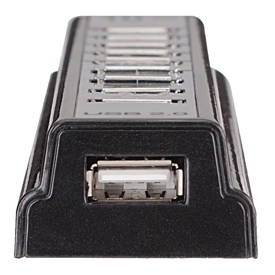Hub USB Manhattan 161572 - 10 puertos Alta Velocidad con Alimentación