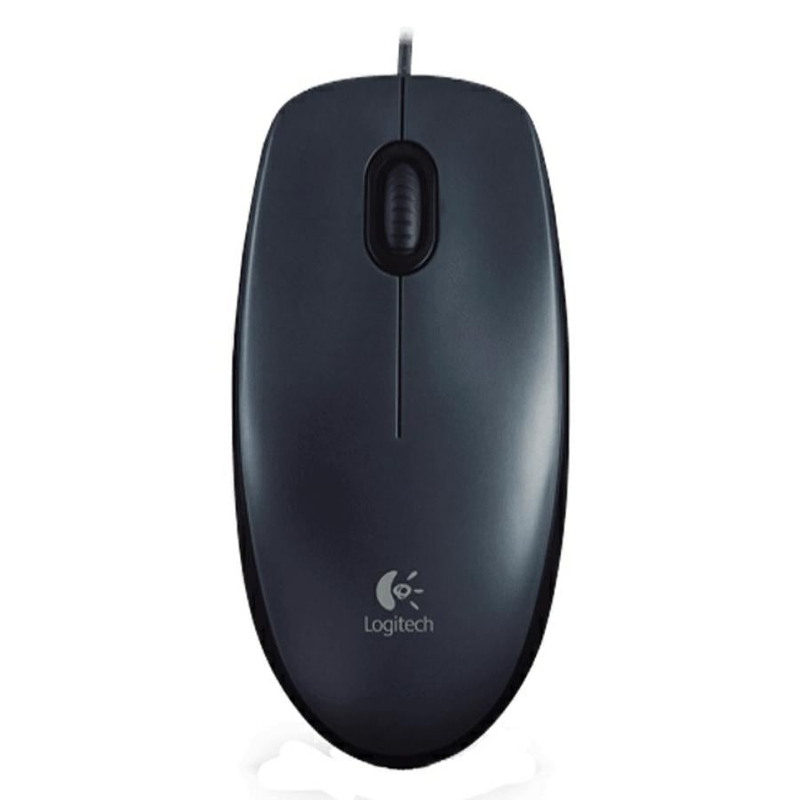 Mouse Logitech M100 Óptico Alámbrico USB - Precisión 1000DPI, Ambidiestro