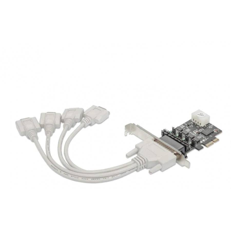 Tarjeta PCI Express Manhattan 153584 - 4 Puertos Serial RS232 Alta Velocidad Imagen secundaria del producto
