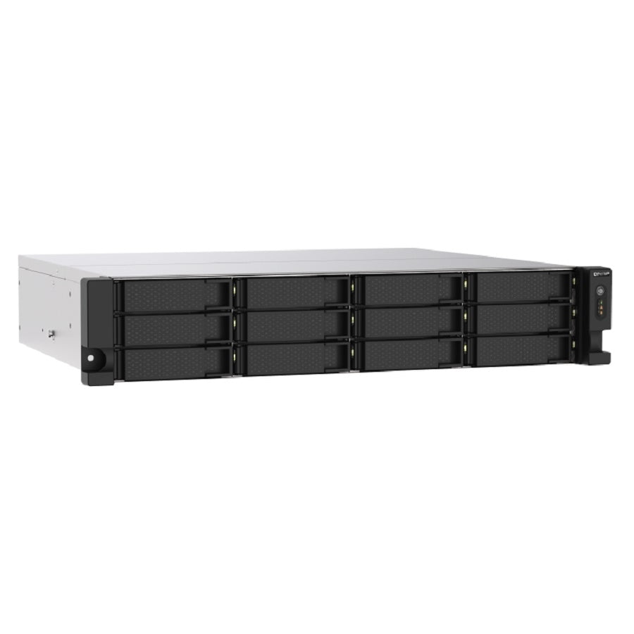 NAS QNAP TS-1273AU-RP-8G 12 Bahías Rack 2U - Procesador Ryzen, 8GB DDR4, Redundancia