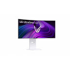 Monitor LG 34GX90SA-W Gaming OLED Curvo 34 Pulgadas - 240Hz, 3440x1440, 0.03ms
