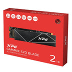 SSD ADATA XPG Gammix S70 Blade 2TB M.2 NVMe PCIe Gen4 - 7400 MB/s