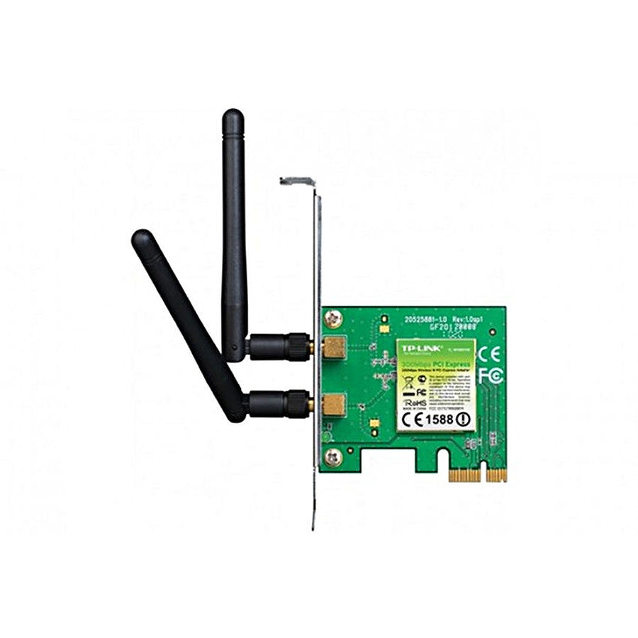 Tarjeta de Red TP-Link TL-WN881ND PCI Express - WiFi 300 Mbps con 2 Antenas