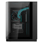 Gabinete Gamer Balam Rush Tank Expert Curve - Media Torre ATX con Cristal Templado y 3 Ventiladores ARGB
