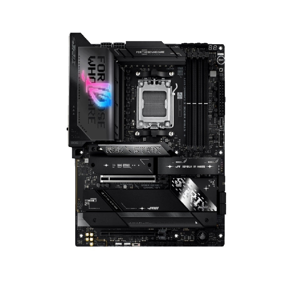 Tarjeta Madre ASUS ROG STRIX X870E-E GAMING WIFI - Socket AM5, WiFi 7, DDR5 5000MHz Imagen principal del producto