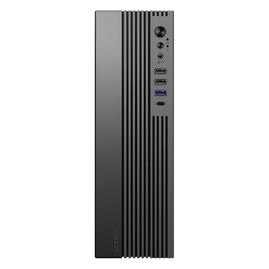 Gabinete Acteck Onex GS450 Mini Torre Slim Micro ATX - Lector SD, USB 3.0