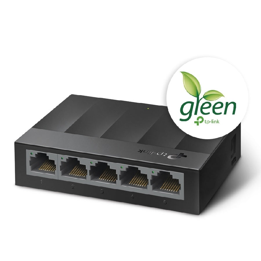 Switch TP-Link LS1005G Omada 5 Puertos Gigabit - Desktop sin Administración