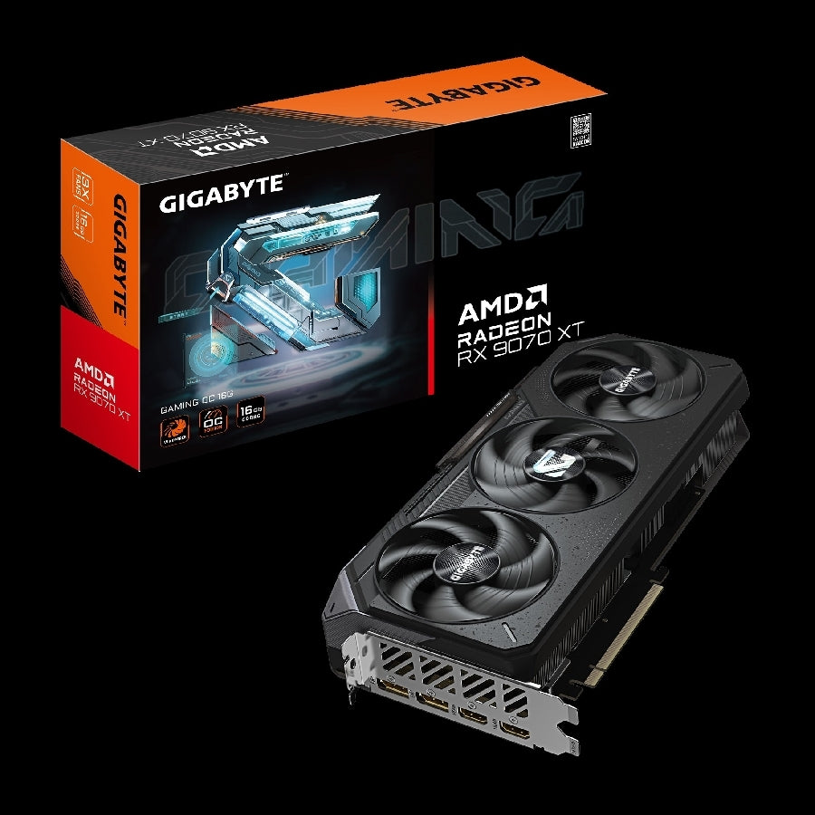 Tarjeta de Video Gigabyte Radeon RX 9700 XT 16GB - PCI 5.0, WINDFORCE 3X Imagen principal del producto