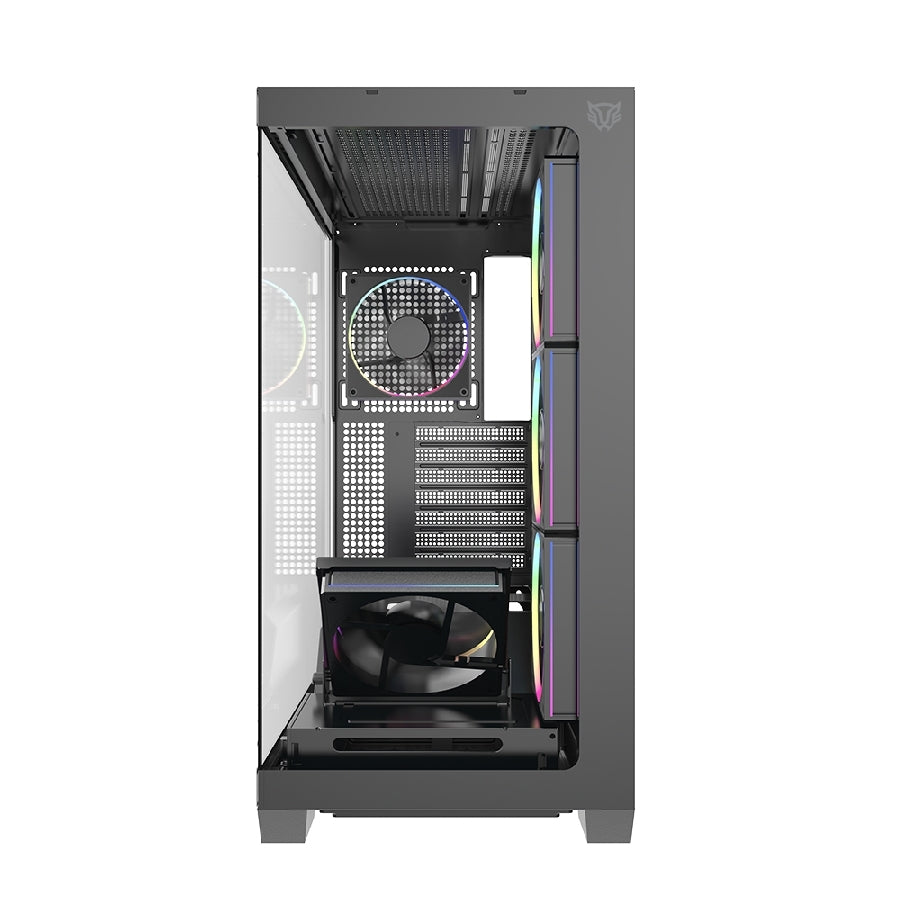 Gabinete Gamer Balam Rush Tank Polar 7900 Media Torre ATX - Cristal Templado ARGB Imagen principal del producto