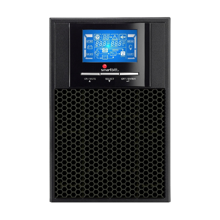 UPS Online Smartbitt SBOL3KT-1 3KVA 2700W - Tecnología Online, SNMP, Torre