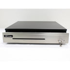 Cajón de Dinero EC LINE EC-CD-100-P - Rodamientos, Panel Inoxidable, 5 Compartimientos