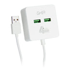 Hub USB 2.0 Ghia GAC-168 de 4 Puertos - Transferencia de Datos