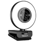 Cámara Web Ocelot Gaming IRIS-W1 Full HD 60FPS - Aro de Luz LED USB