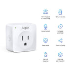 Mini Contacto Inteligente TP-Link Tapo P100 - Control WiFi 1200W