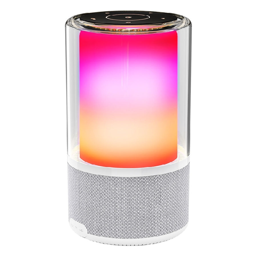 Bocina Acteck Glee Pure AP70 Inalámbrica Bluetooth - 20W con Subwoofer LED