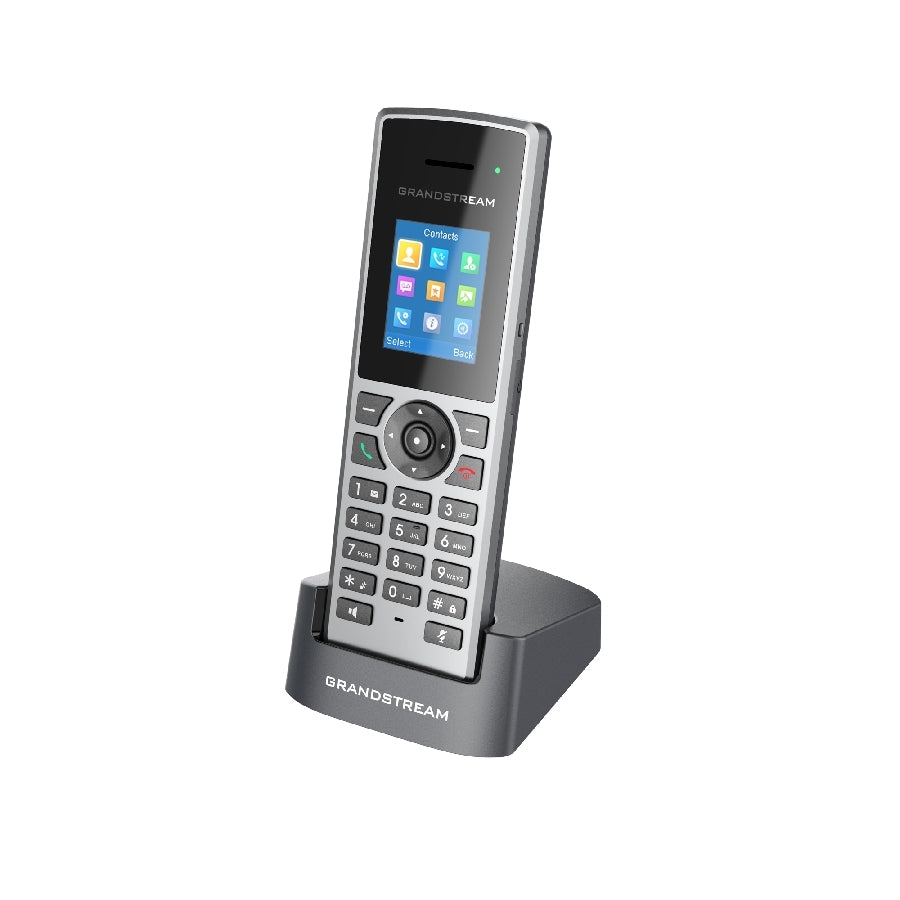 Teléfono Inalámbrico DECT Grandstream DP722 - Audio HD, Pantalla Color, Push to Talk