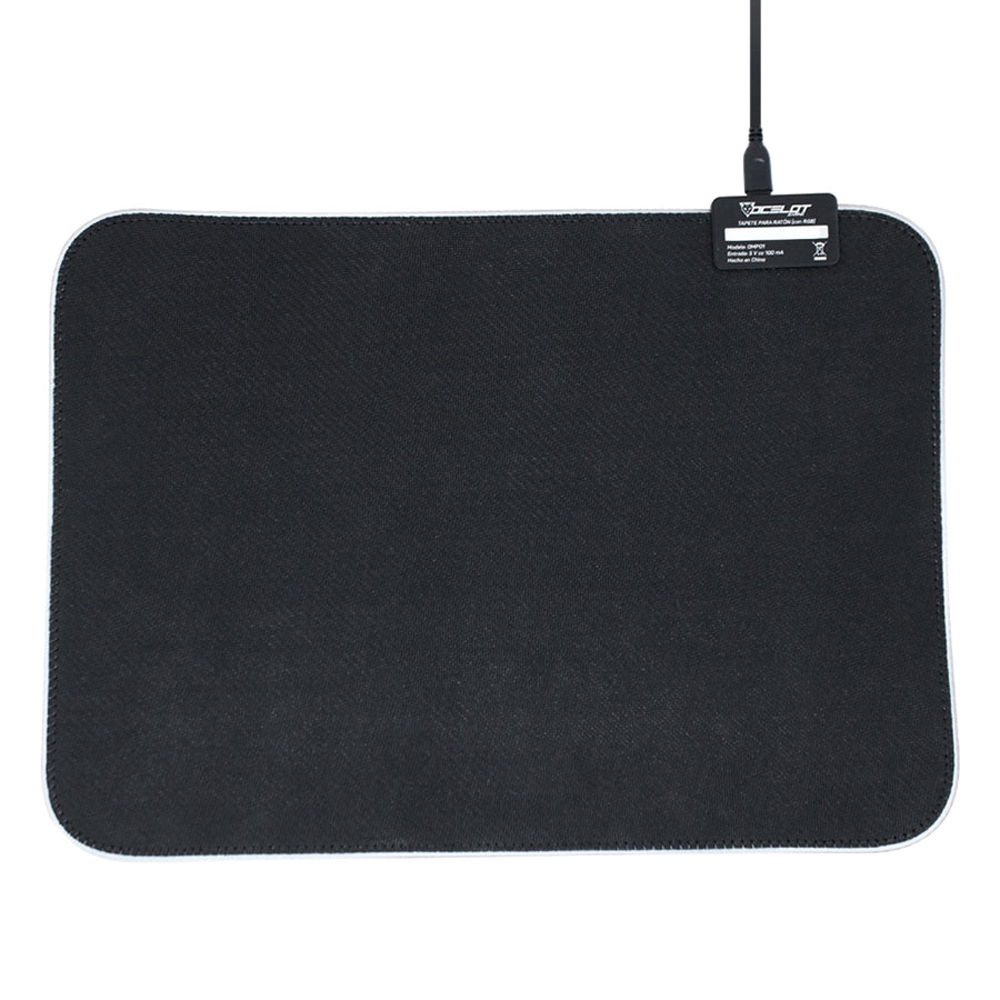 Mouse Pad OCELOT Gaming OMP01 Tela RGB - 14 Modos de Color, Software Integrado