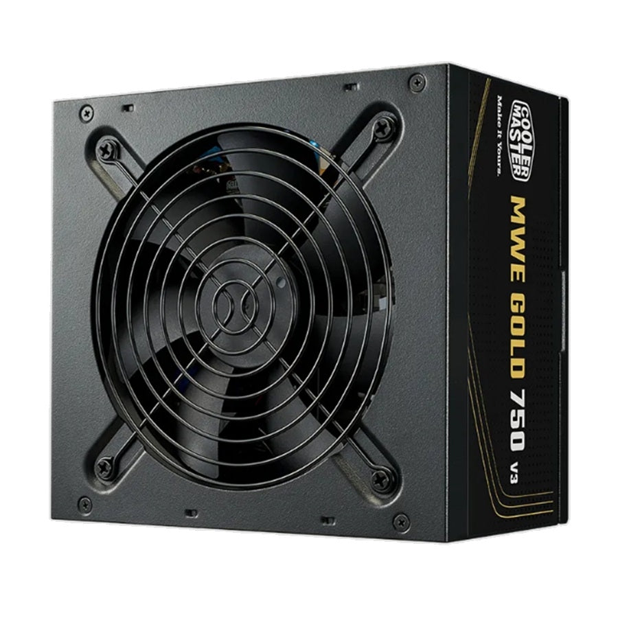 Fuente de Poder Cooler Master 750W MWE V3 - 80 Plus Gold ATX 3.1